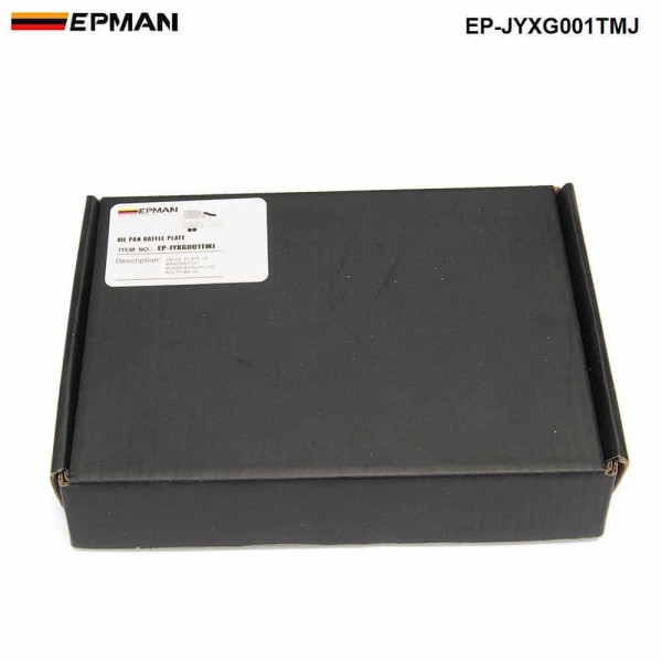 TANSKY Universal Stainless Steel Car Oil Pan Baffle Plate Bracket Rubber Valve Bolt Kit EP-JYXG001TMJ