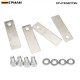TANSKY Universal Stainless Steel Car Oil Pan Baffle Plate Bracket Rubber Valve Bolt Kit EP-JYXG001TMJ