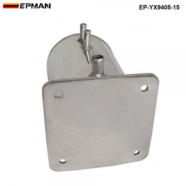 EPMAN Fuel Swirl Pot Alloy 1.5 LT Fuel Surge Tank For Motorsport Race Drift Rally Drag Car EP-YX9405-15