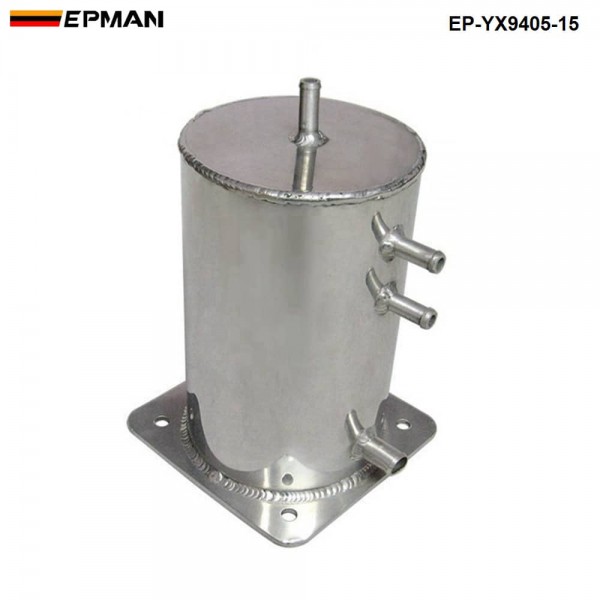 EPMAN Fuel Swirl Pot Alloy 1.5 LT Fuel Surge Tank For Motorsport Race Drift Rally Drag Car EP-YX9405-15