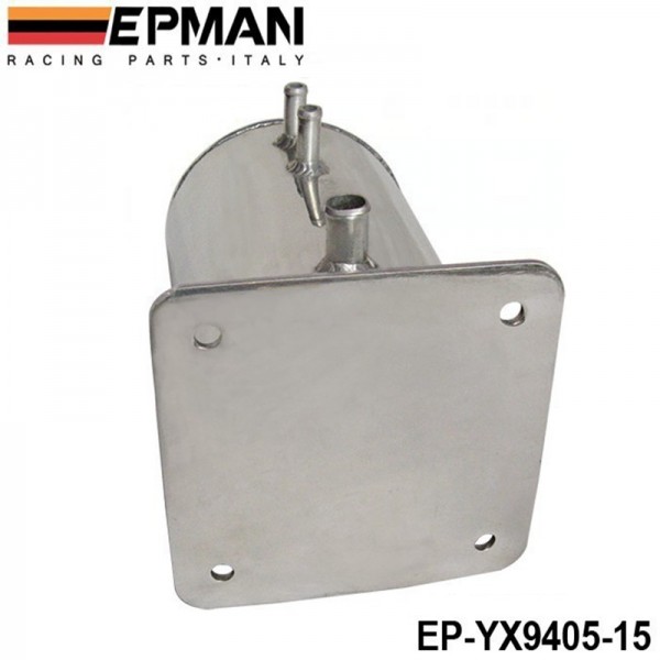 EPMAN Fuel Swirl Pot Alloy 1.5 LT Fuel Surge Tank For Motorsport Race Drift Rally Drag Car EP-YX9405-15