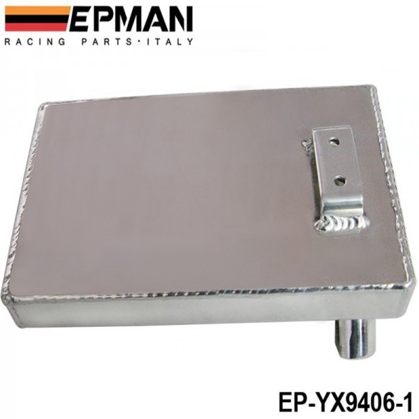 EPMAN Alloy Aluminium 1L Oil Welding Catch Can Square Tank Polished EP-YX9406-1