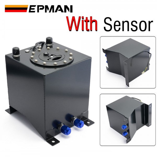 EPMAN Universal Car Auto Fuel Surge Tank Container 10 Litre Swirl Pot System Alloy With / Without Sensor EPMAN Universal Car Auto Fuel Surge Tank Container 10 Litre Swirl Pot System Alloy With / Without Sensor