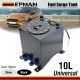 EPMAN Universal Car Auto Fuel Surge Tank Container 10 Litre Swirl Pot System Alloy With / Without Sensor