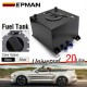 EPMAN 20L Aluminium Oil Can Fuel Surge Tank Oil Catch Tank With / Without Sensor Fuel Cell With Cap / Foam Inside EPMAN 20L Aluminium Oil Can Fuel Surge Tank Oil Catch Tank With / Without Sensor Fuel Cell With Cap / Foam Inside