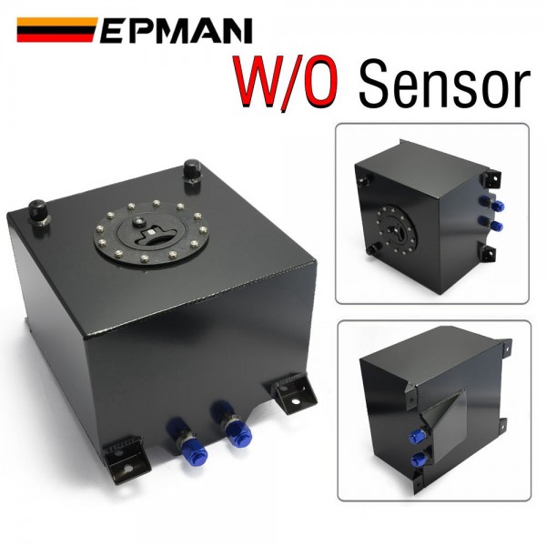 EPMAN 20L Aluminium Oil Can Fuel Surge Tank Oil Catch Tank With / Without Sensor Fuel Cell With Cap / Foam Inside EPMAN 20L Aluminium Oil Can Fuel Surge Tank Oil Catch Tank With / Without Sensor Fuel Cell With Cap / Foam Inside