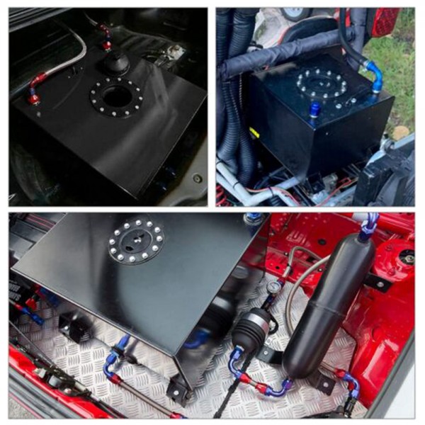 EPMAN Universal Aluminum Fuel Surge Tank System Complete Kit 60 Litre With Sensor EP-YX9441-60 EPMAN Universal Aluminum Fuel Surge Tank System Complete Kit 60 Litre With Sensor EP-YX9441-60