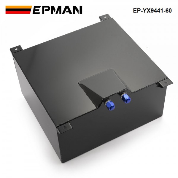 EPMAN Universal Aluminum Fuel Surge Tank System Complete Kit 60 Litre With Sensor EP-YX9441-60