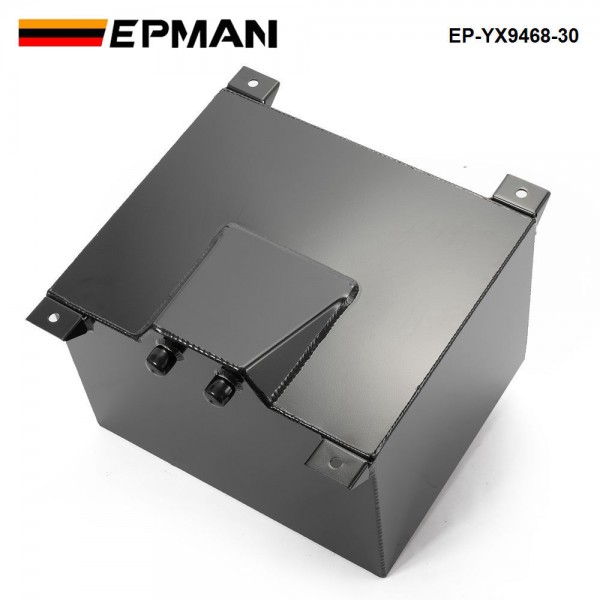 EPMAN Universal Aluminum Fuel Surge Tank System Complete Kit 30 Litre with sensor EP-YX9468-30
