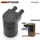 EPMAN 20SETS/CARTON Universal Aluminum Oil Catch Can Reservoir Tank For BMW N54 335 Black ( Vacuum & Boost) EPAA18G10-20T 