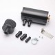 EPMAN Universal High Quality Brushed Baffled Oil Catch Tank Can with Breather Filter Aluminium Round Car Coolant Tank EPJYH021 EPMAN Universal High Quality Brushed Baffled Oil Catch Tank Can with Breather Filter Aluminium Round Car Coolant Tank EPJYH021