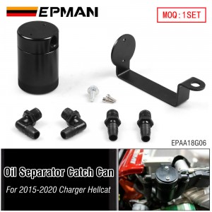 EPMAN Oil Separator Catch Can For Dodge 6.2L 2015-2021 Charger Challenger Hellcat EPAA18G06
