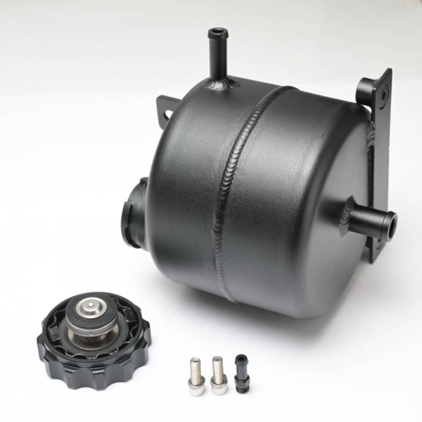 EPMAN Aluminum Coolant Header Expansion Overflow Water Tank & Cap Reservoir Can For BMW Mini Cooper S R52 R53 02-08 EPJYH877