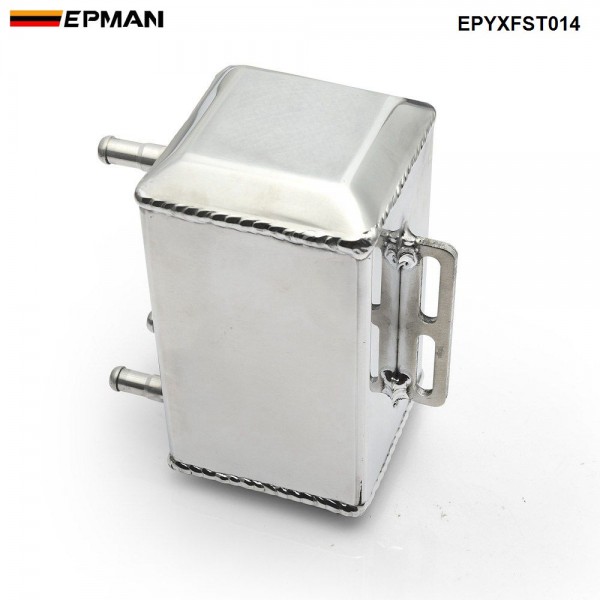 EPMAN Aluminum Universal Oil Catch Surge Tank Oil Separator Oil Reservoir EPYXFST014