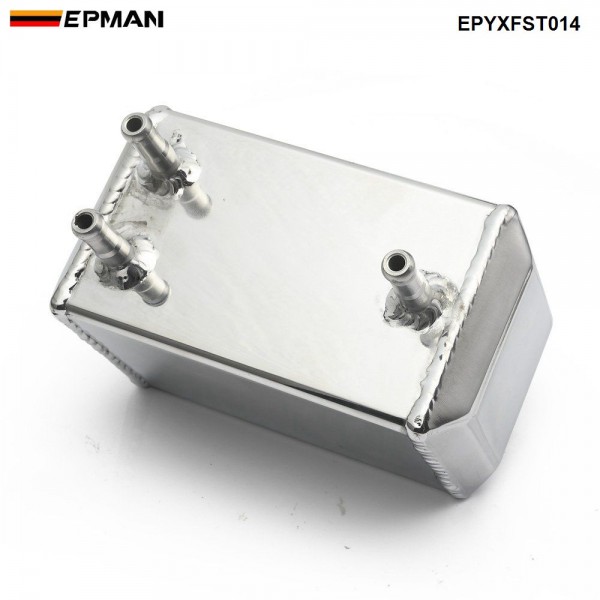 EPMAN Aluminum Universal Oil Catch Surge Tank Oil Separator Oil Reservoir EPYXFST014