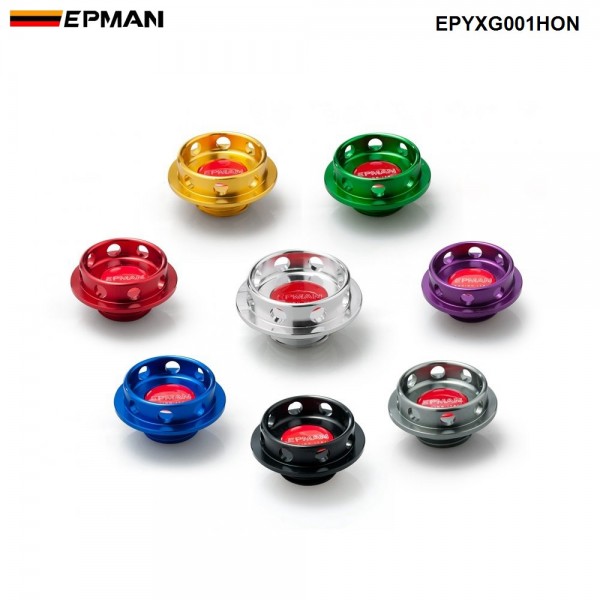 EPMAN Power Oil Fuel Filler Racing Engine Tank Cap Cover For Honda Acura Integra  EPYXG001HON