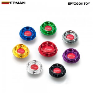 EPMAN Limited Edition Billet Aluminum Engine Oil Filter Cap Fuel Tank Cover Plug For Toyota EPYXG001TOY