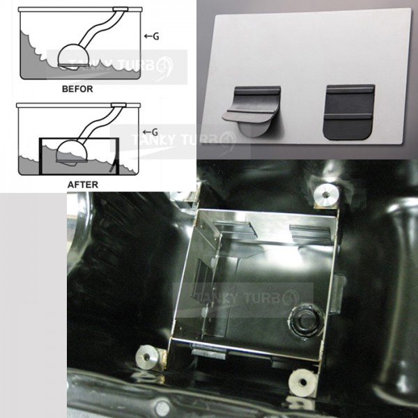 TANSKY 10PCS/BAG Surge Rubber Flap For Baffle Plates & Baffled Sumps NBR Material EP-CGQ155