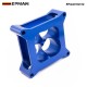 EPMAN 2 inch T6 Aluminum 4150 CNC Machined Carburetor Spacer Square Bore 4 Port EPAA01G312 EPMAN 2 inch T6 Aluminum 4150 CNC Machined Carburetor Spacer Square Bore 4 Port EPAA01G312