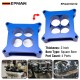 EPMAN 2 inch T6 Aluminum 4150 CNC Machined Carburetor Spacer Square Bore 4 Port EPAA01G312 EPMAN 2 inch T6 Aluminum 4150 CNC Machined Carburetor Spacer Square Bore 4 Port EPAA01G312