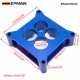 EPMAN 2 inch T6 Aluminum 4150 CNC Machined Carburetor Spacer Square Bore 4 Port EPAA01G312 EPMAN 2 inch T6 Aluminum 4150 CNC Machined Carburetor Spacer Square Bore 4 Port EPAA01G312
