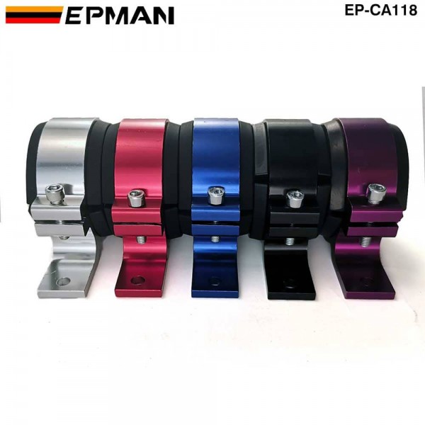 Tansky Aluminum Single Fuel Pump Bracket / Fuel Filter Bracket 60 MM FOR Bosch / WALBRO 044 BRACKET EP-CA118