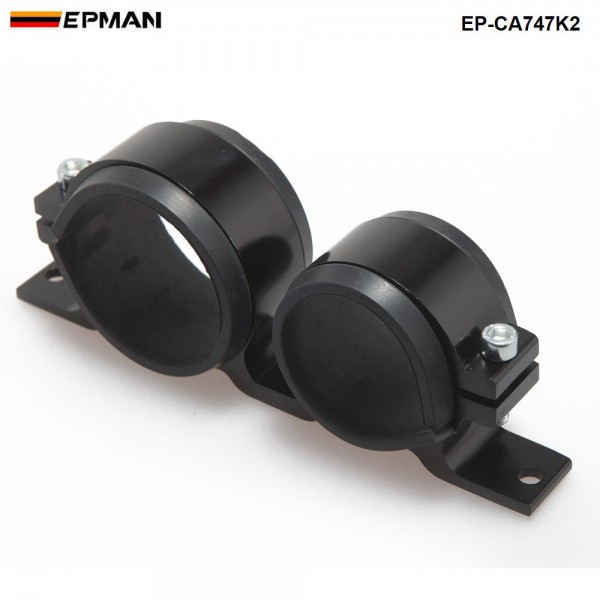 EPMAN 044 Fuel Pump & Filter Dual Mounting Bracket Anodized Aluminum EP-CA747K2