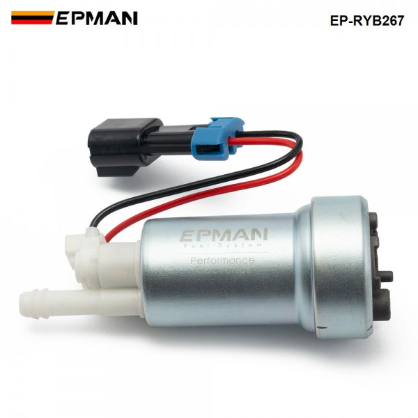 EPMAN Universal E85 Ethanol TIA485-2 / F90000267 450LPH Internal Fuel Pump plus Install kit EP-RYB267
