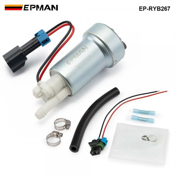 EPMAN Universal E85 Ethanol TIA485-2 / F90000267 450LPH Internal Fuel Pump plus Install kit EP-RYB267 EPMAN Universal E85 Ethanol TIA485-2 / F90000267 450LPH Internal Fuel Pump plus Install kit EP-RYB267