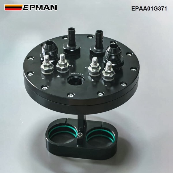 EPMAN Adjustable Aluminum Fuel Pump Hanger - Perfect Fit for Walbro 39mm-40mm Pumps EPAA01G371