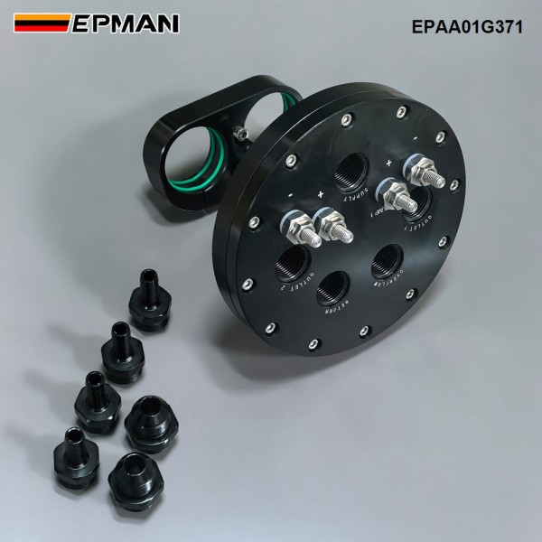EPMAN Adjustable Aluminum Fuel Pump Hanger - Perfect Fit for Walbro 39mm-40mm Pumps EPAA01G371