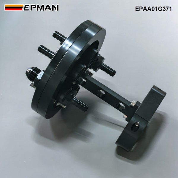 EPMAN Adjustable Aluminum Fuel Pump Hanger - Perfect Fit for Walbro 39mm-40mm Pumps EPAA01G371