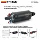 EPMAN 0580254044 High Performance EFI 400LPH Power Flow Inline External Fuel Pump E85 380 Black Short Type Accessories EPRYB055G