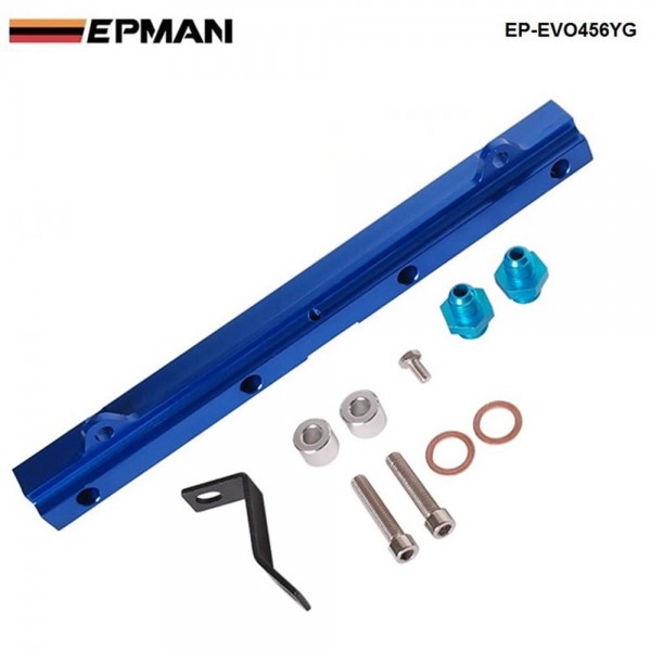 EPMAN Fuel rail kits for Mitsubishi 4G63 EVO 4 5 6 EP-Evo456YG