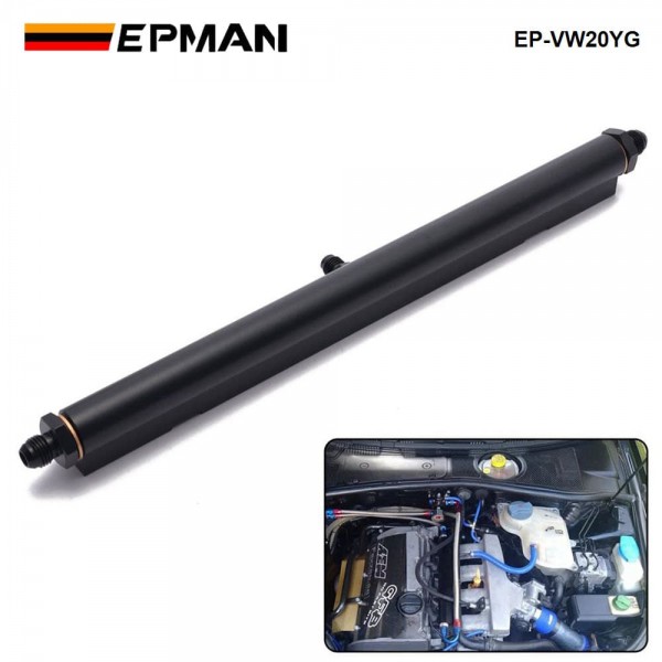 EPMAN Billet Aluminum High Flow Fuel Injector Rail Kit For Audi / For Volkswagen 1.8T 20V EP-VW20YG