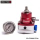 EPMAN Injected Bypass Aluminum Adjustable Fuel Pressure Regulator AN6 W 1/8 NPT Gauge EP-FPR005-ZTGA EPMAN Injected Bypass Aluminum Adjustable Fuel Pressure Regulator AN6 W 1/8 NPT Gauge EP-FPR005-ZTGA