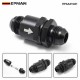 EPMAN 20PCS/CARTON Universal Aluminum One Way Check Valve with Spring AN6 AN8 AN10 Black for Fuel Oil Air System EPAA31G01-20T