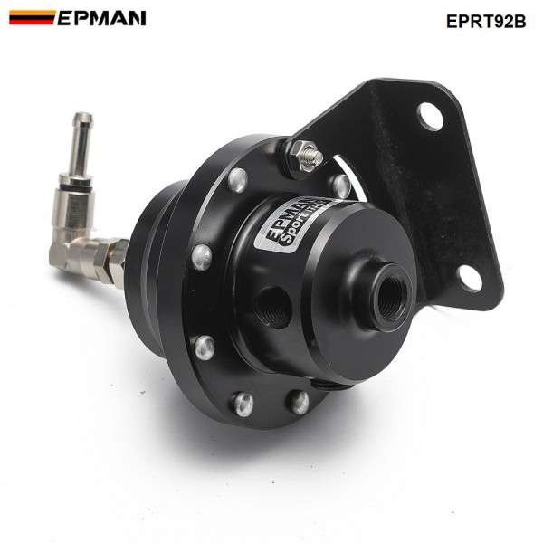 Epman Racing Universal Adjustable Fuel Pressure Regulator L type With Original Gauge And Instructions EPRT92B