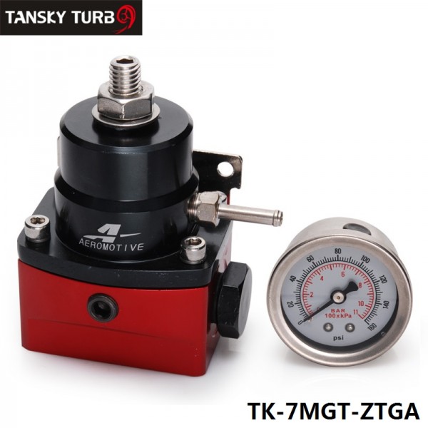 TANSKY Universal - 6 An Efi Fuel Injection Pressure Regulator Black-Red TK-7MGT-ZTGA