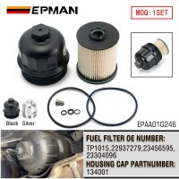 Fuel Filter & Housing Cap Kit TP1015 134001 For Chevy Silverado 2500HD 2017-2020