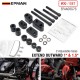 EPMAN Motorcycle Driver Floorboard Extensions For Touring Electra Glide / Road Glide/Road King/Street Glide for 2009-2023 1" & 1.5" Black Spacers EPAA08G76
