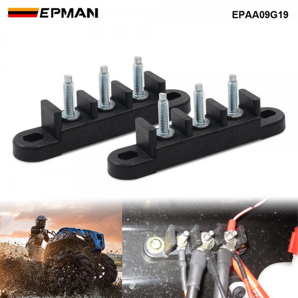 EPMAN 2PCS Tall Terminal Block 3 Post For Polaris Ranger RZR Sportsman ACE (2008-2020) - 4011892 EPAA09G19 EPMAN 2PCS Tall Terminal Block 3 Post For Polaris Ranger RZR Sportsman ACE (2008-2020) - 4011892 EPAA09G19