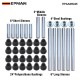 EPMAN A-Arm Bushing Kit Heavy Duty HDPE for Polaris RZR 800 / RZR S / 4 800 2008-2014 Suitable for Front and Rear Suspension Bushings EPAA09G25 EPMAN A-Arm Bushing Kit Heavy Duty HDPE for Polaris RZR 800 / RZR S / 4 800 2008-2014 Suitable for Front and Rear Suspension Bushings EPAA09G25