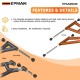 EPMAN A-Arm Bushing Kit Heavy Duty Control Arm Bushing Kit For Polaris Ranger XP 900 2013+ For Polaris Ranger 1000 XP Crew 2017-2018 For Polaris Ranger 1000 Diesel 2015-2018 EPAA09G26 EPMAN A-Arm Bushing Kit Heavy Duty Control Arm Bushing Kit For Polaris Ranger XP 900 2013+ For Polaris Ranger 1000 XP Crew 2017-2018 For Polaris Ranger 1000 Diesel 2015-2018 EPAA09G26