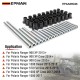 EPMAN A-Arm Bushing Kit Heavy Duty Control Arm Bushing Kit For Polaris Ranger XP 900 2013+ For Polaris Ranger 1000 XP Crew 2017-2018 For Polaris Ranger 1000 Diesel 2015-2018 EPAA09G26 EPMAN A-Arm Bushing Kit Heavy Duty Control Arm Bushing Kit For Polaris Ranger XP 900 2013+ For Polaris Ranger 1000 XP Crew 2017-2018 For Polaris Ranger 1000 Diesel 2015-2018 EPAA09G26