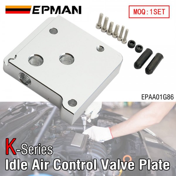 EPMAN Idle Air Control Valve Plate Set Strong Strength High Hardness Throttle IACV Plate for K‑Series Throttle Body EPAA01G86