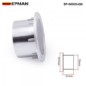 EPMAN - High quality Air Intake Cover Fit for universal 3inch Air Filter EP-IN8020JQK