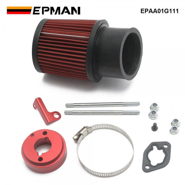 EPMAN Inlet Air Filter Intake Kit For Predator 212cc 6.5HP Engine Go Kart EPAA01G111