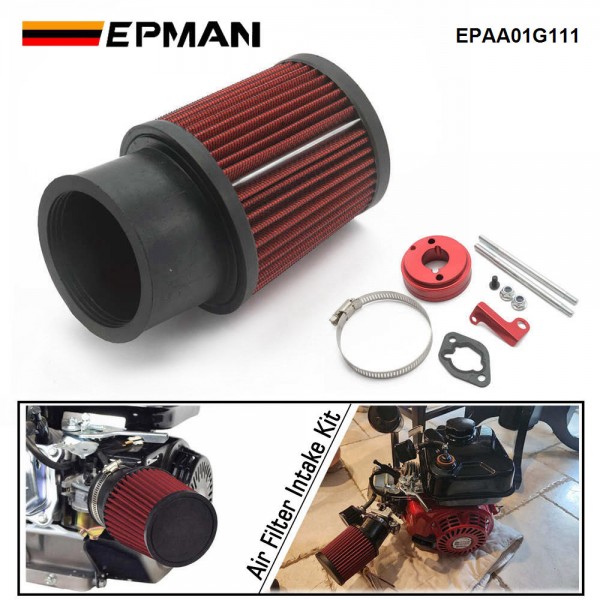 EPMAN Inlet Air Filter Intake Kit For Predator 212cc 6.5HP Engine Go Kart EPAA01G111