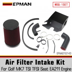 EPMAN Air Intake Induction Pipe +Heat Shield + Filter for VW Golf MK7 TSI TFSI Seat EA211 Engine EPAA01G143